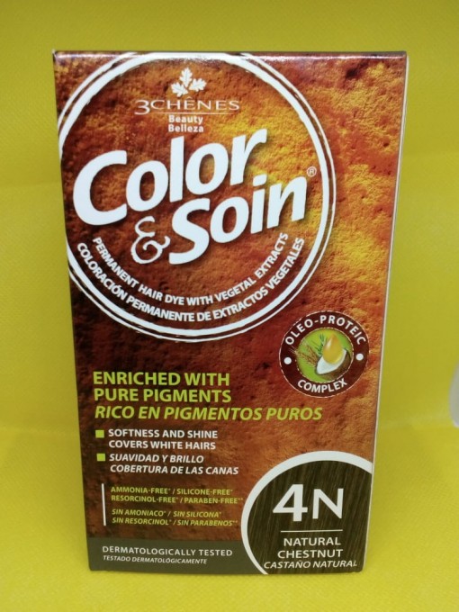Tinte 4N Color Castaño Natural