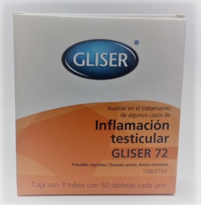 Gliser # 72 Inflamación Testicular