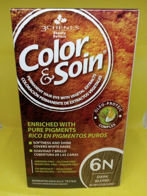 Tinte 6N Color Rubio Oscuro
