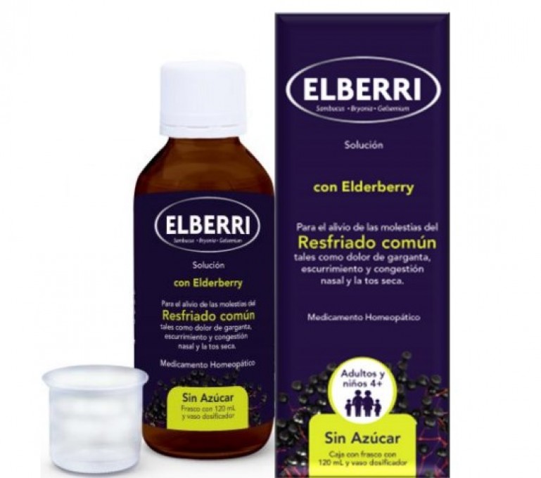Jarabe Elberri solución 120 ml