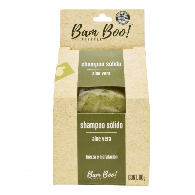 SHAMPOO SÓLIDO ALOE VERA 80 G