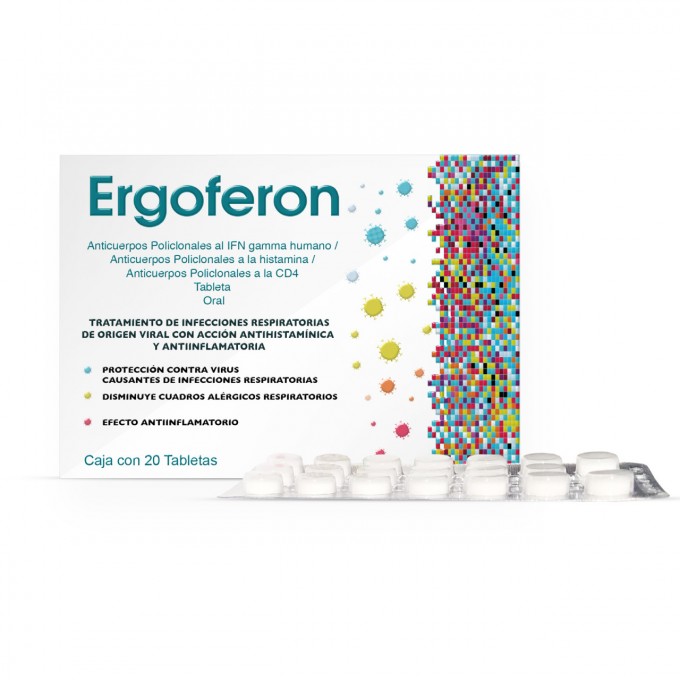 Biopharmex Ergoferon 20 Tabletas