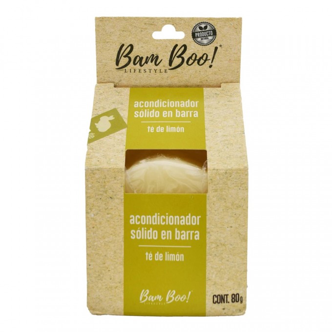 ACONDICIONADOR SÓLIDO TÉ DE LIMÓN 80 G