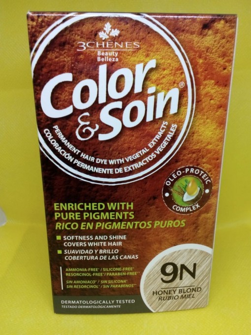 Tinte 9N Color Rubio Mel