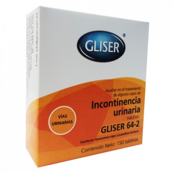 Gliser # 64-2 Incontinencia Urinaria 