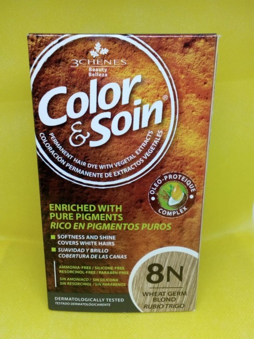Tinte 8N Color Rubio Trigo